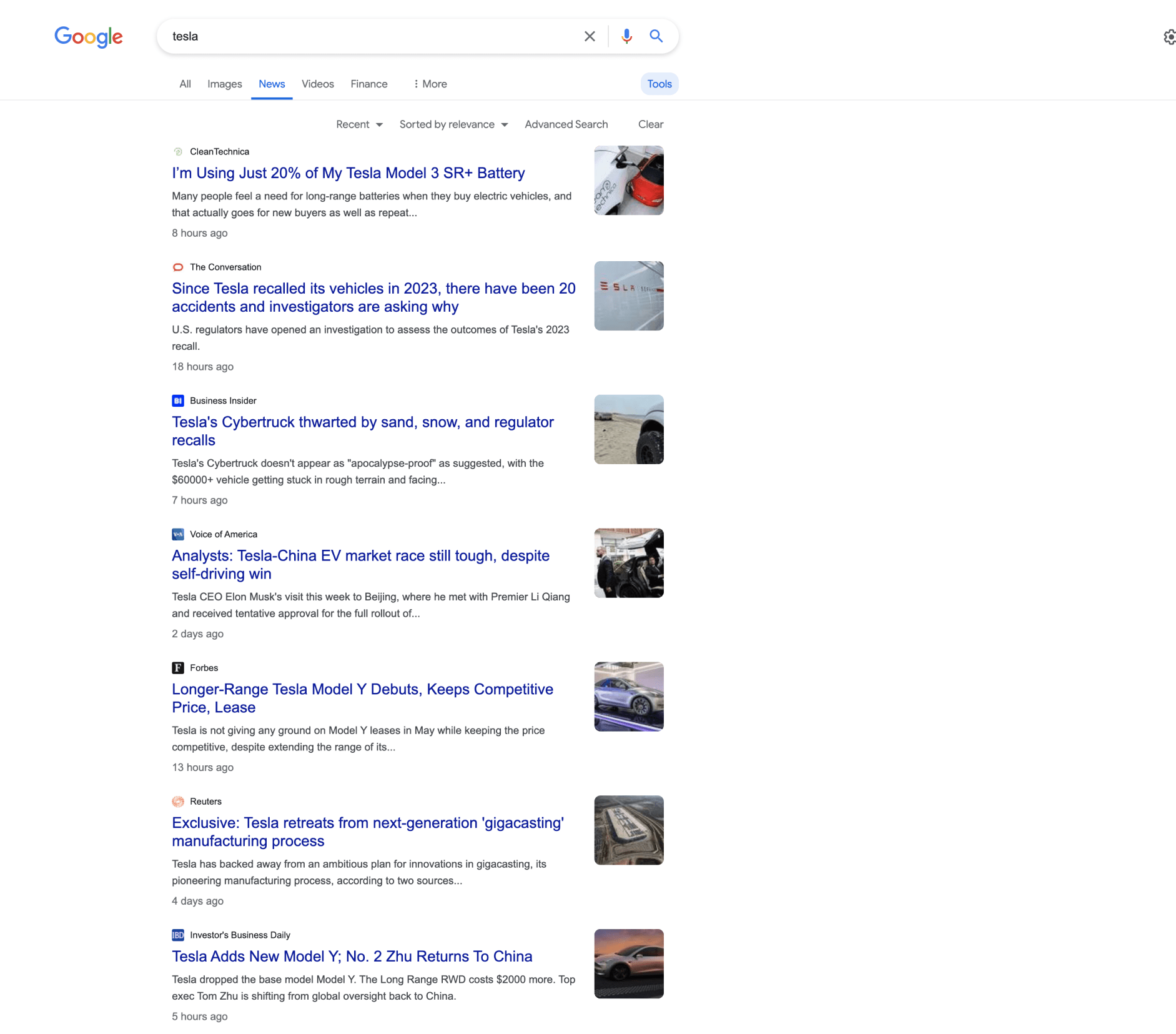 Google News Scraper