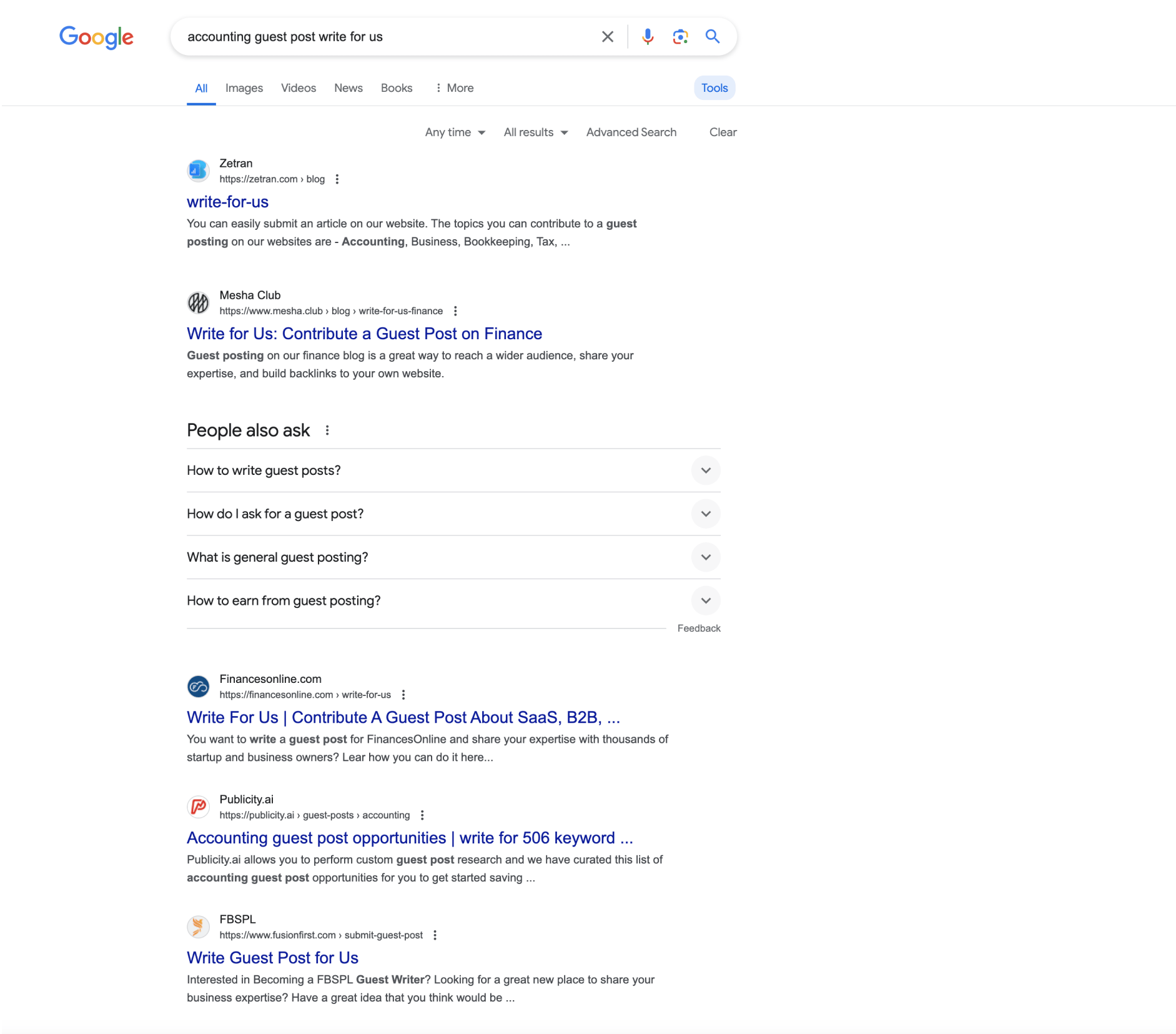 Google Search Scraper